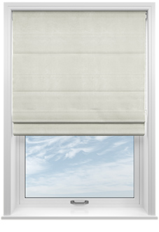 Odessa Velvet, Platinum - Roman Blind